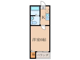 ＯＲＩＧＩＮ瓢箪山の物件間取画像